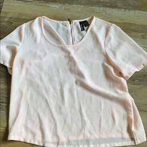 Light pink blouse